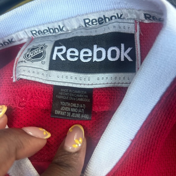 Reebok Red and Blue Sports Jersey - Picture 4 of 4